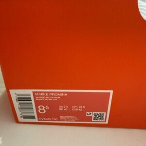 Nike Promina White/Platinum Sneakers